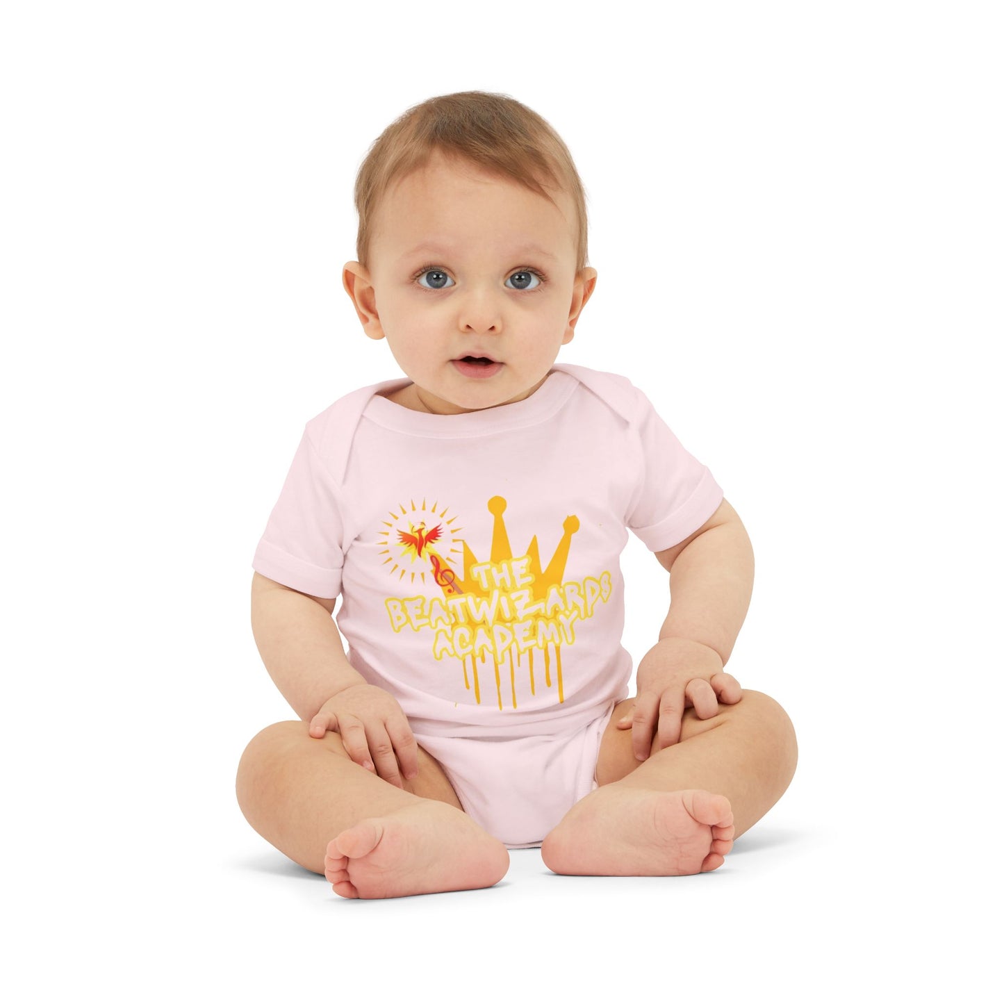 The Beat Wizards Academy Infant Jersey One Piece - Fun & Colorful Baby Bodysuit for Newborns