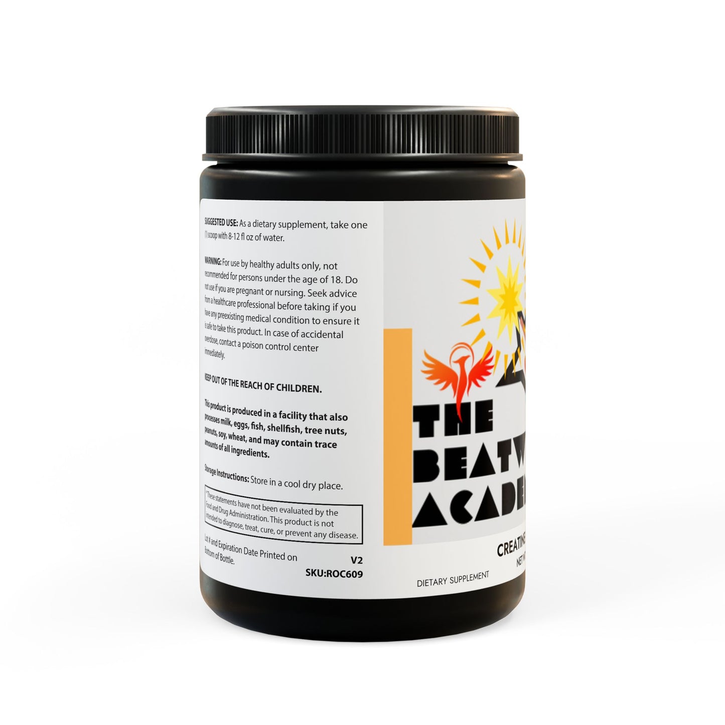 Creatine Monohydrate Supplement (300g, 10.58oz)
