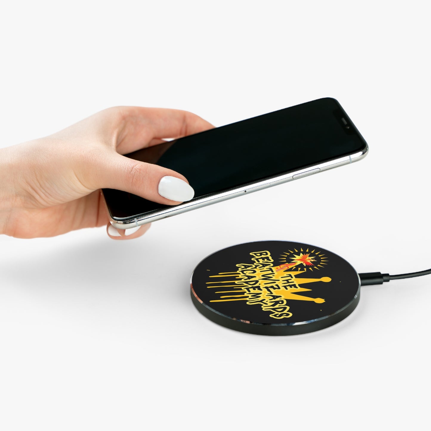 The Beatwizards Academy Fast Wireless Charger - Fun & Stylish Charging Pad