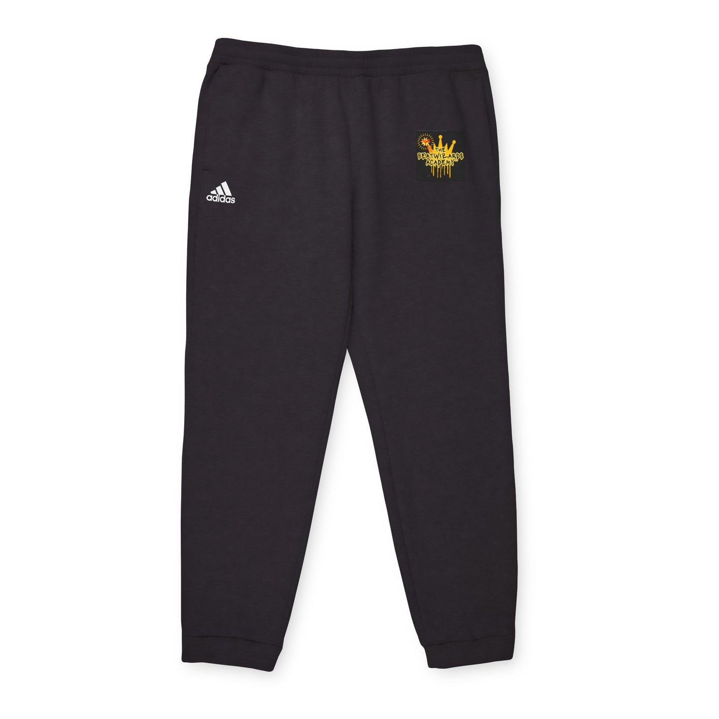 Cozy Adidas Unisex Fleece Joggers with Stylish Graphic Design