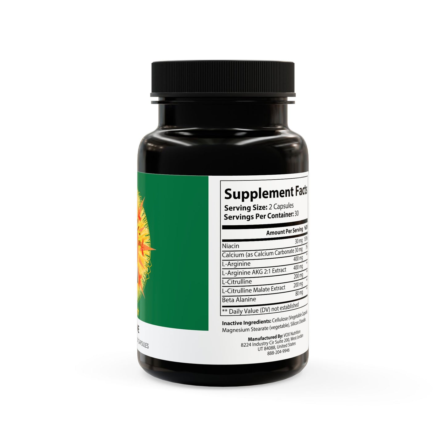 Mama Wali’s L-Arginine Supplement (60 Capsules)