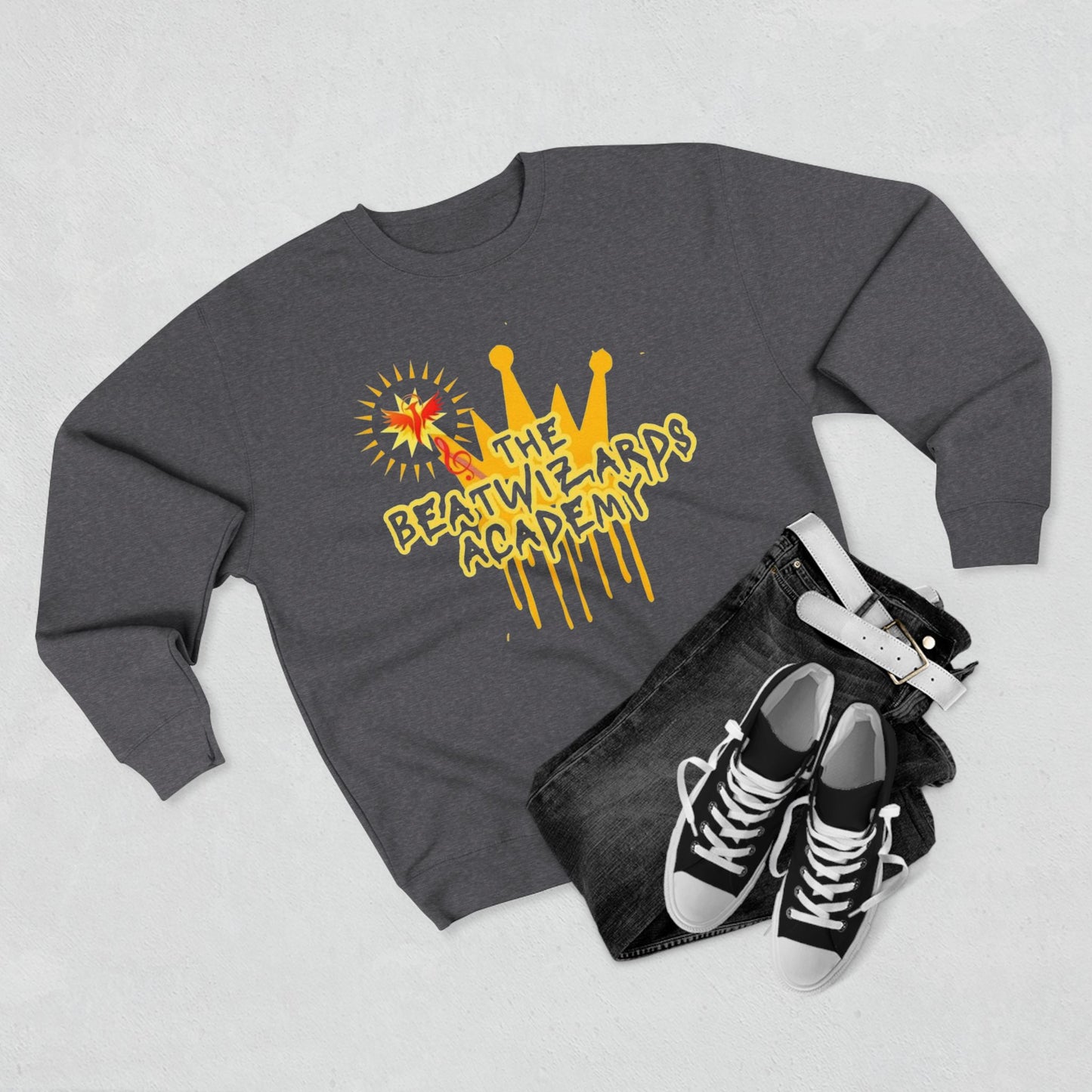Unisex Crewneck Sweatshirt - The Beawizards Academy Design