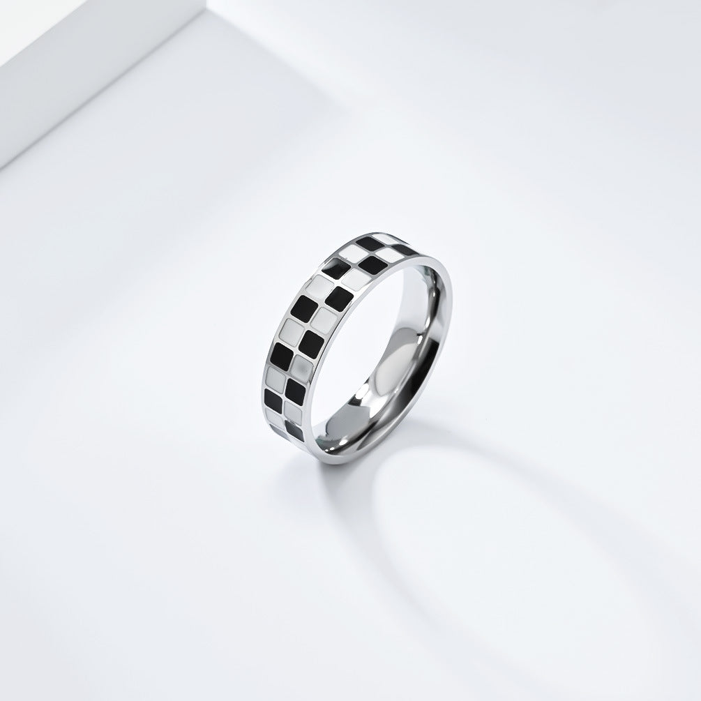 BeatWizards Life Is A Game Of Chess checkered titanium steel