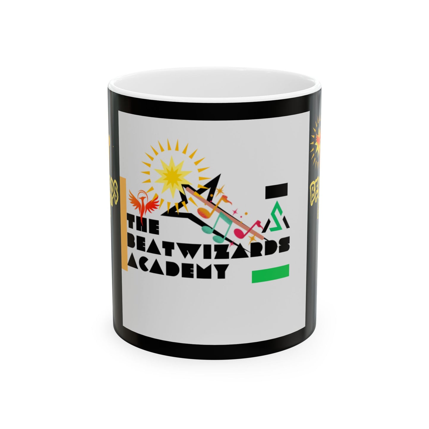 Beat Wizards Academy Ceramic Mug - 11oz & 15oz Music Lover's Gift