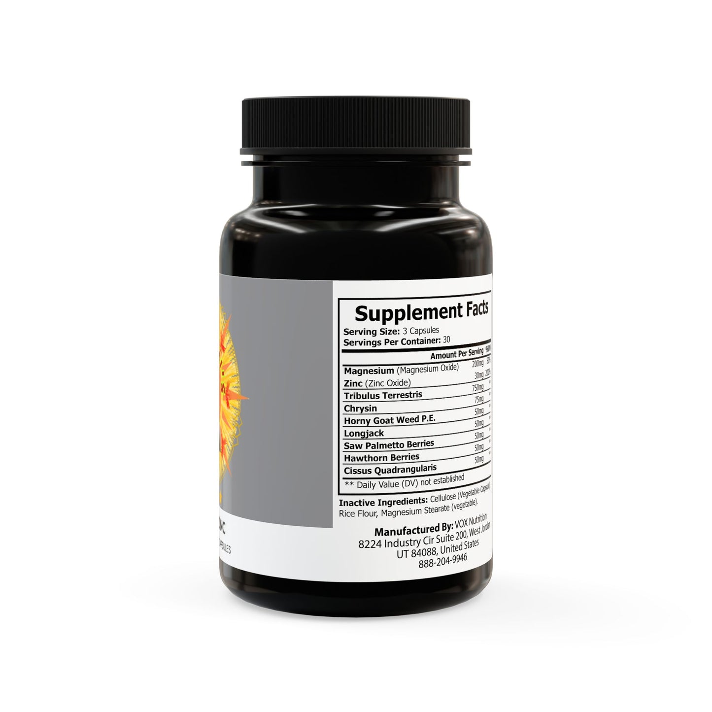 Mama Wali’s Magnesium Zinc Supplement (90 Capsules)