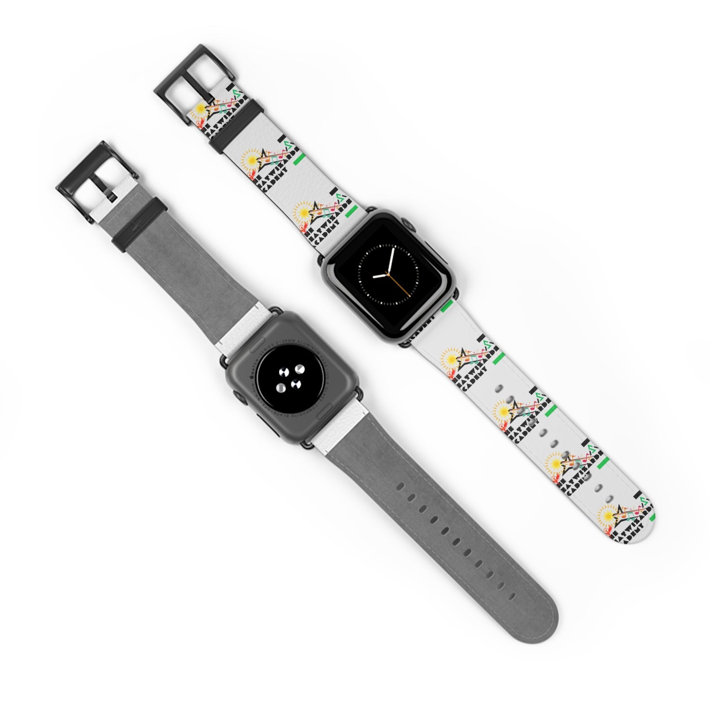 Adventure-Themed Watch Band with Sunshine Design - Perfect for Travel and Outdoor Enthusiasts