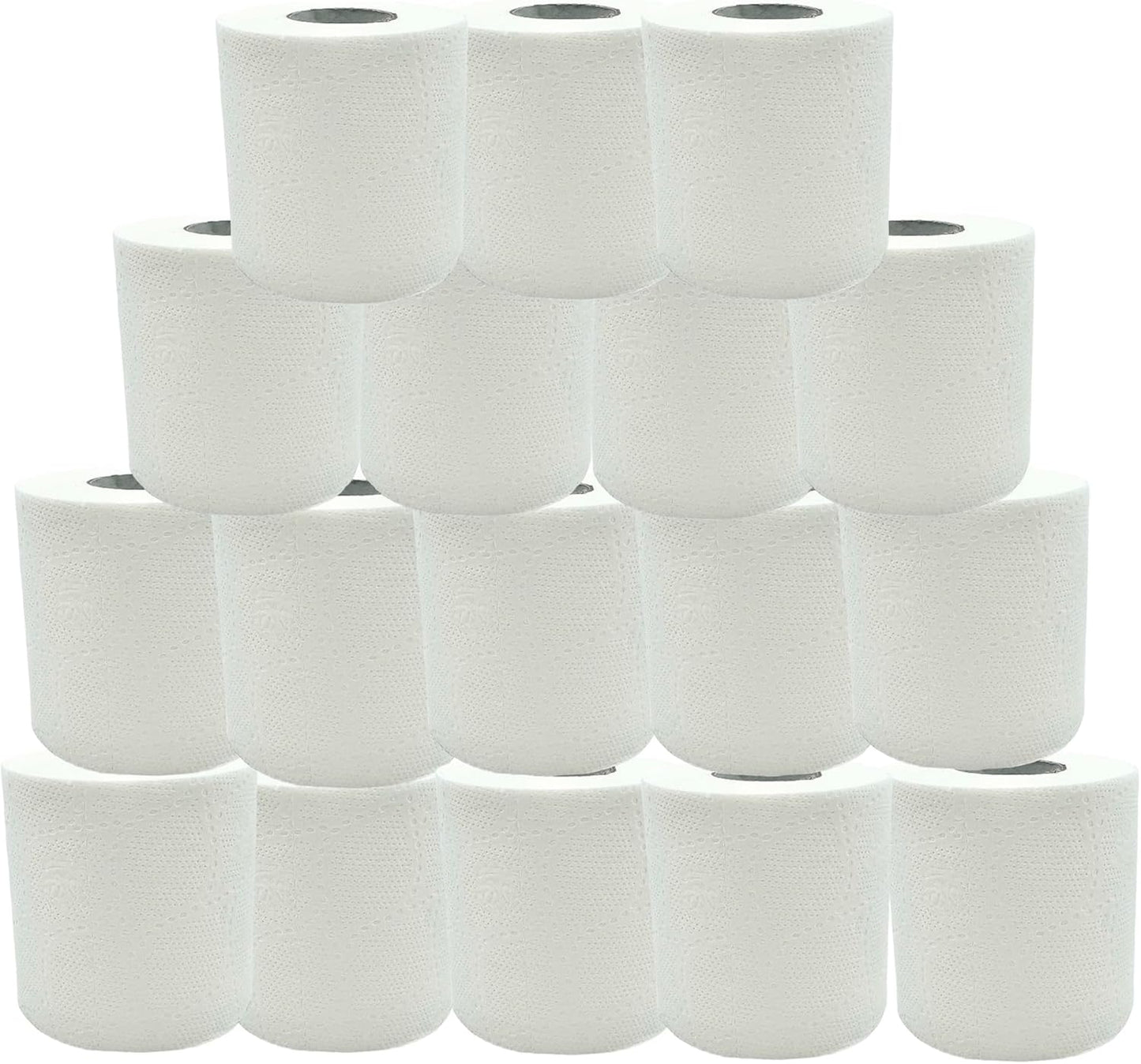 AVG - Rollos de papel de baño de alta calidad, 96 rollos por caja, ultra suaves y fuertes, ideales para uso doméstico y comercial. Cada caja incluye un generoso suministro de 96 rollos