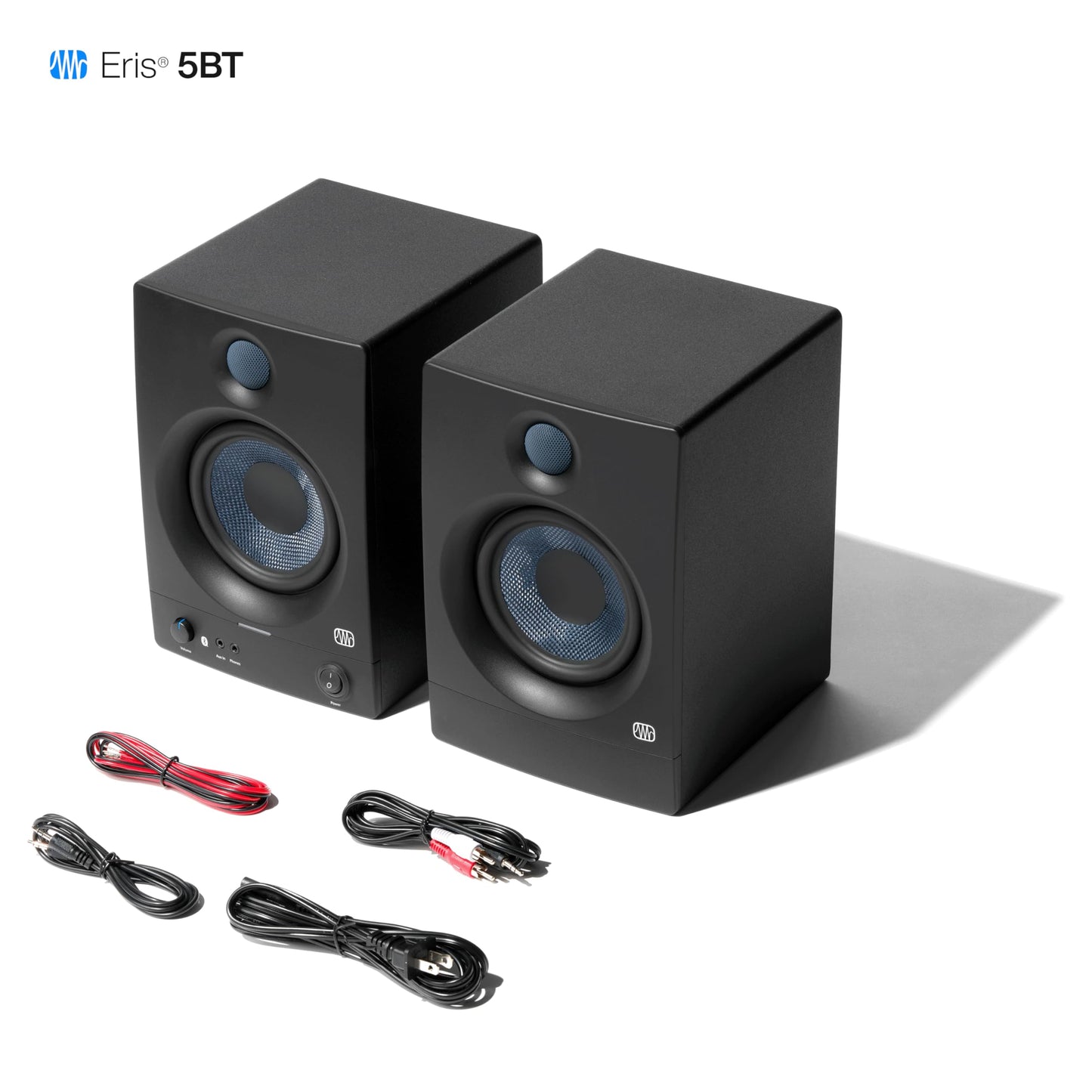 PreSonus Eris 3.5 Studio Monitors, Pair — Powered, Active Monitor Speakers for Near Field Music Production, Desktop Computer, Hi-Fi Audio