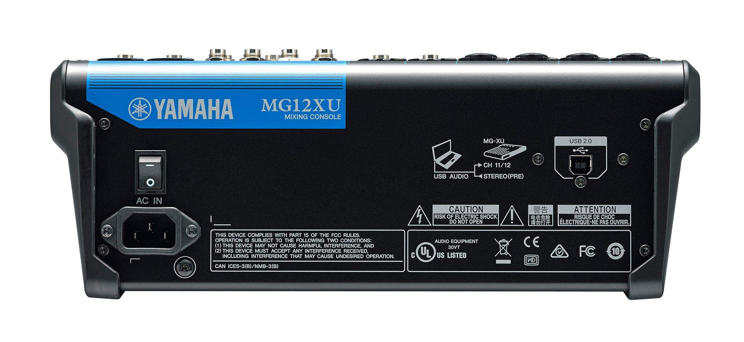 YAMAHA MG10XU 10-Input Stereo Mixer with Effects