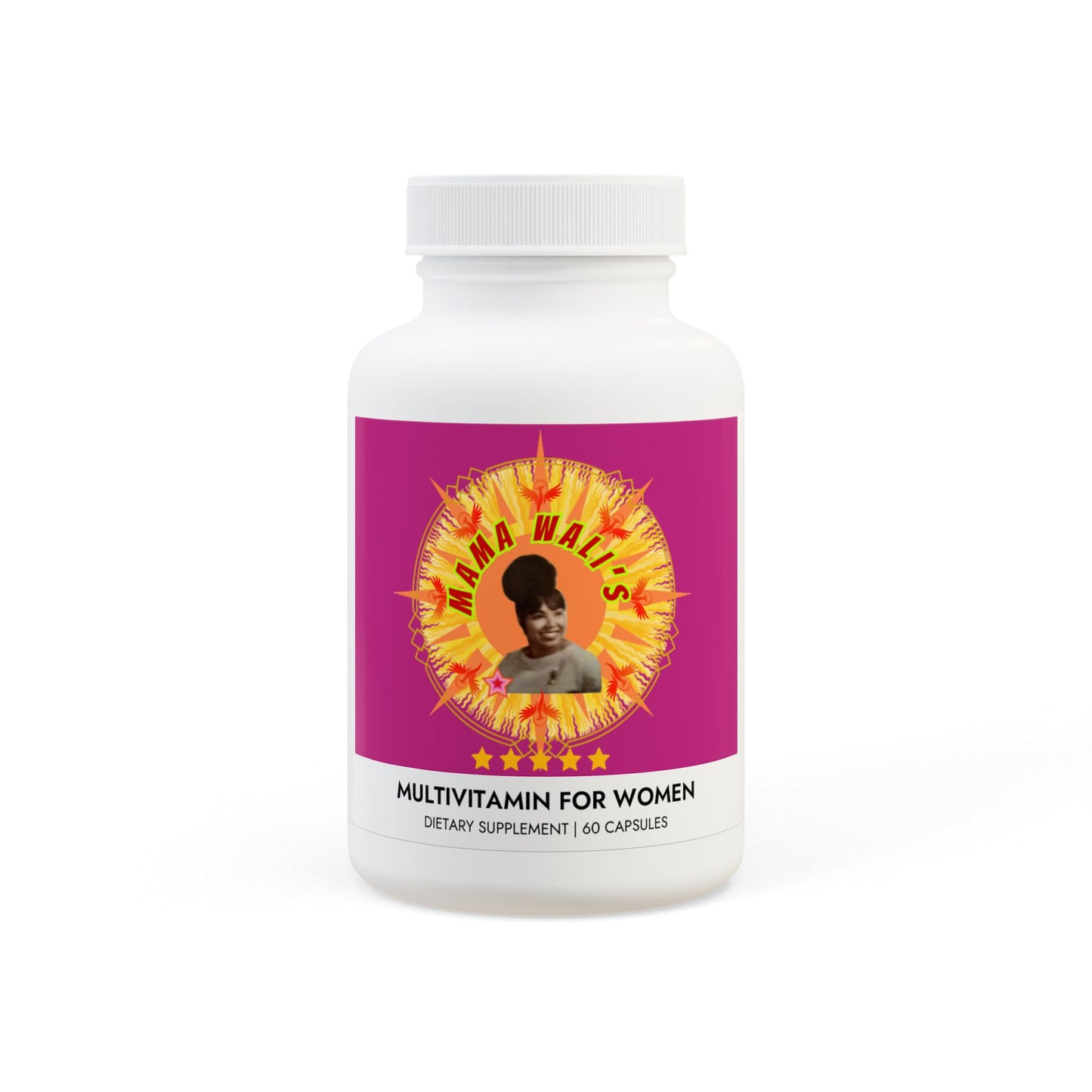 Mama Wali's Multivitamin for Women Supplement (60 Capsules)