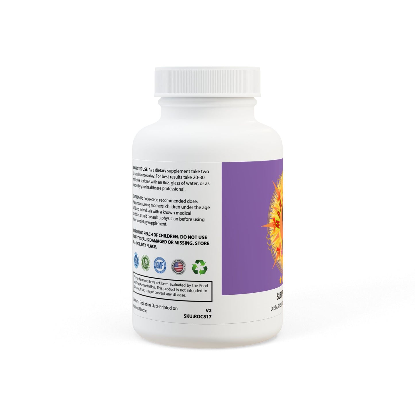 Mama Wali’s Sleep Supplement (60 Capsules)