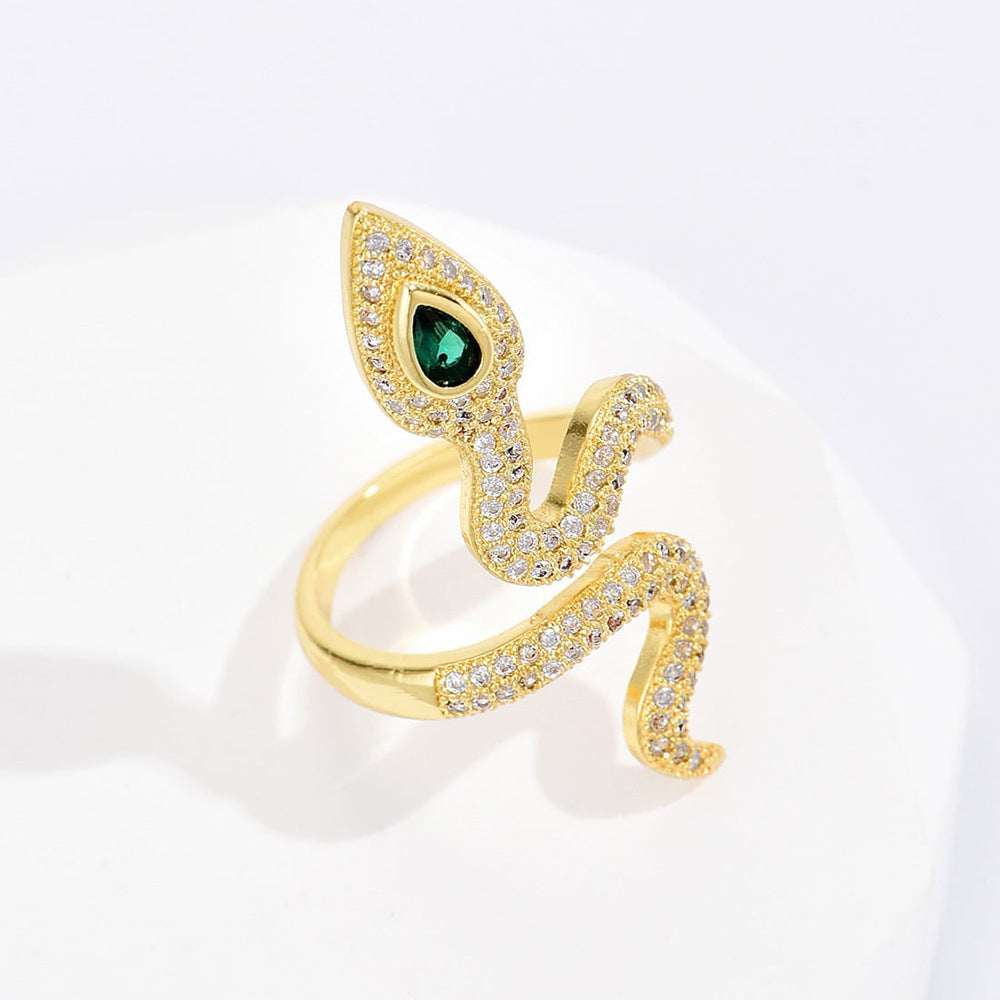 BeatWizards snake shaped opening ring female