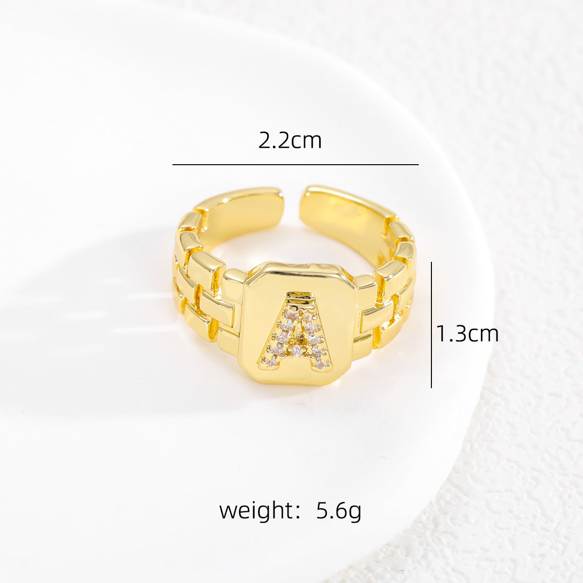 BeatWizards Letter Ring PirateGang 4Gseries with strap design