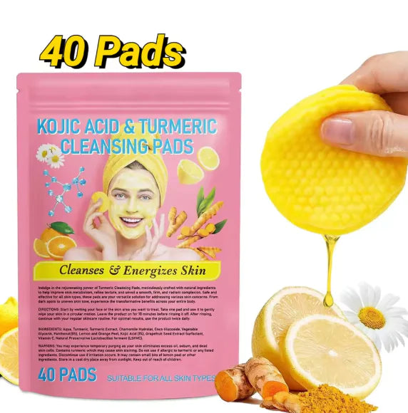 Turmeric Kojic Acid Cleansing Pad