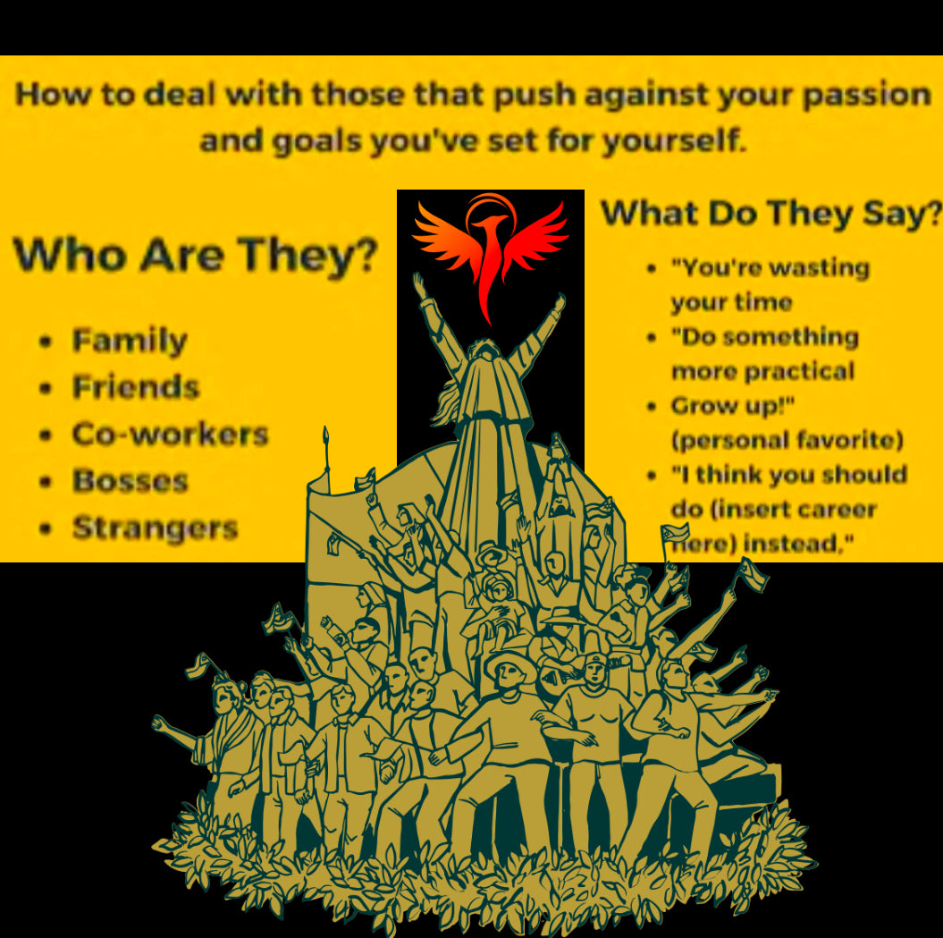 Rising Above: The Art of Ignoring the Naysayers and Opposition