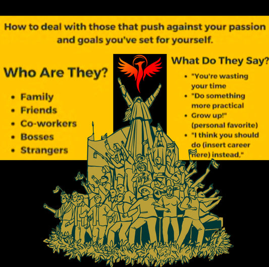 Rising Above: The Art of Ignoring the Naysayers and Opposition