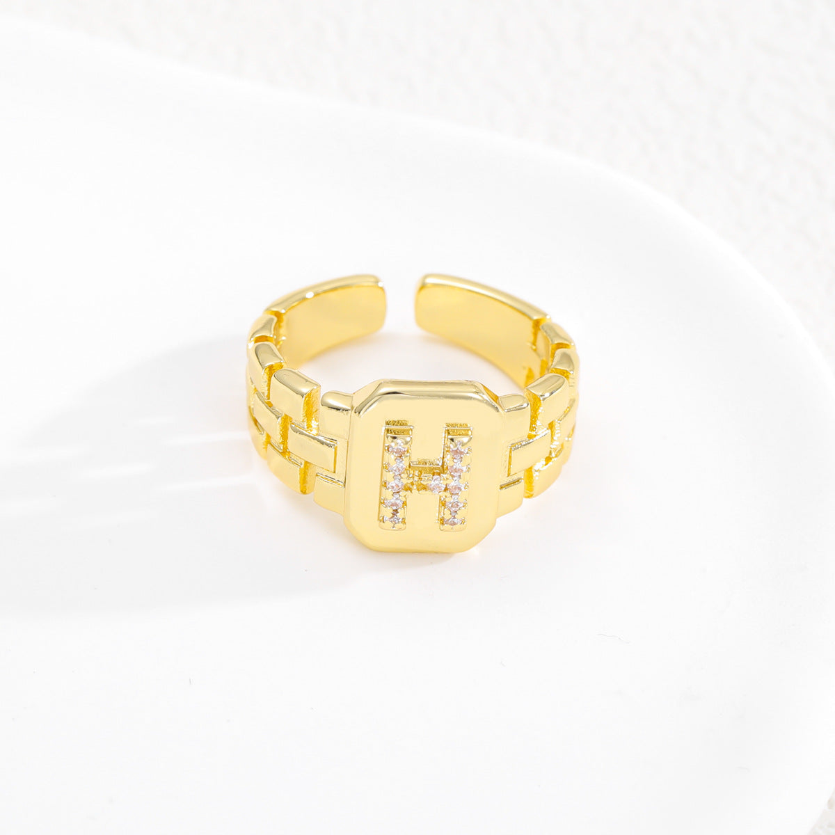 BeatWizards Letter Ring  PirateGang 4Gseries with strap design