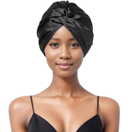 Double-Layer Twist Shower Cap