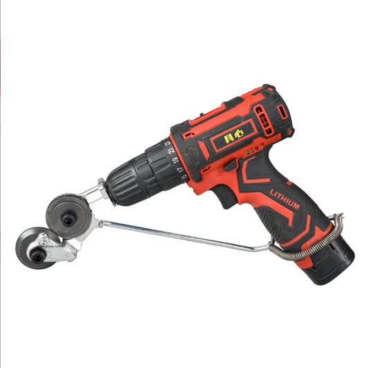 BeatWizards Academy New multifunctional electric drill plate cutter Metal plate cutter Hand electric drill refitted cutter Iron sheet cutter