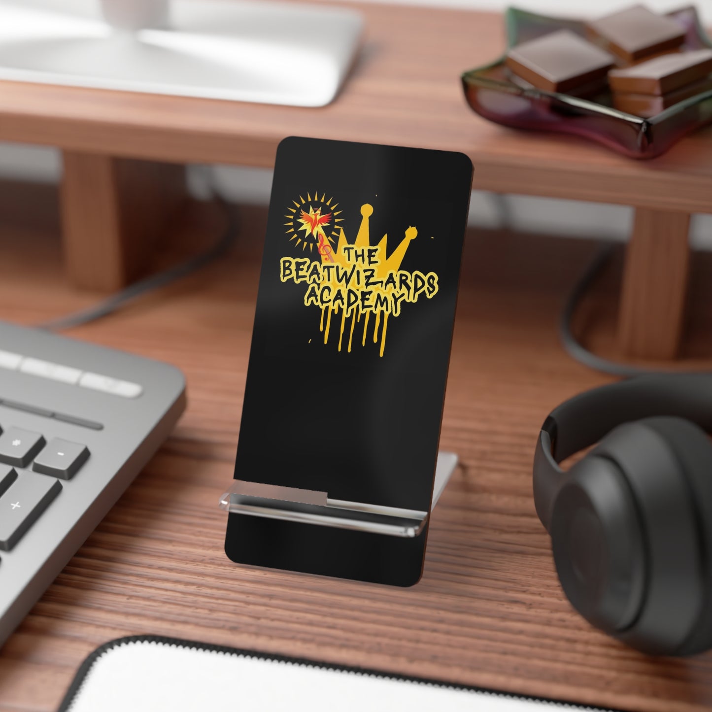 Custom Mobile Display Stand for The Beatwizards Academy