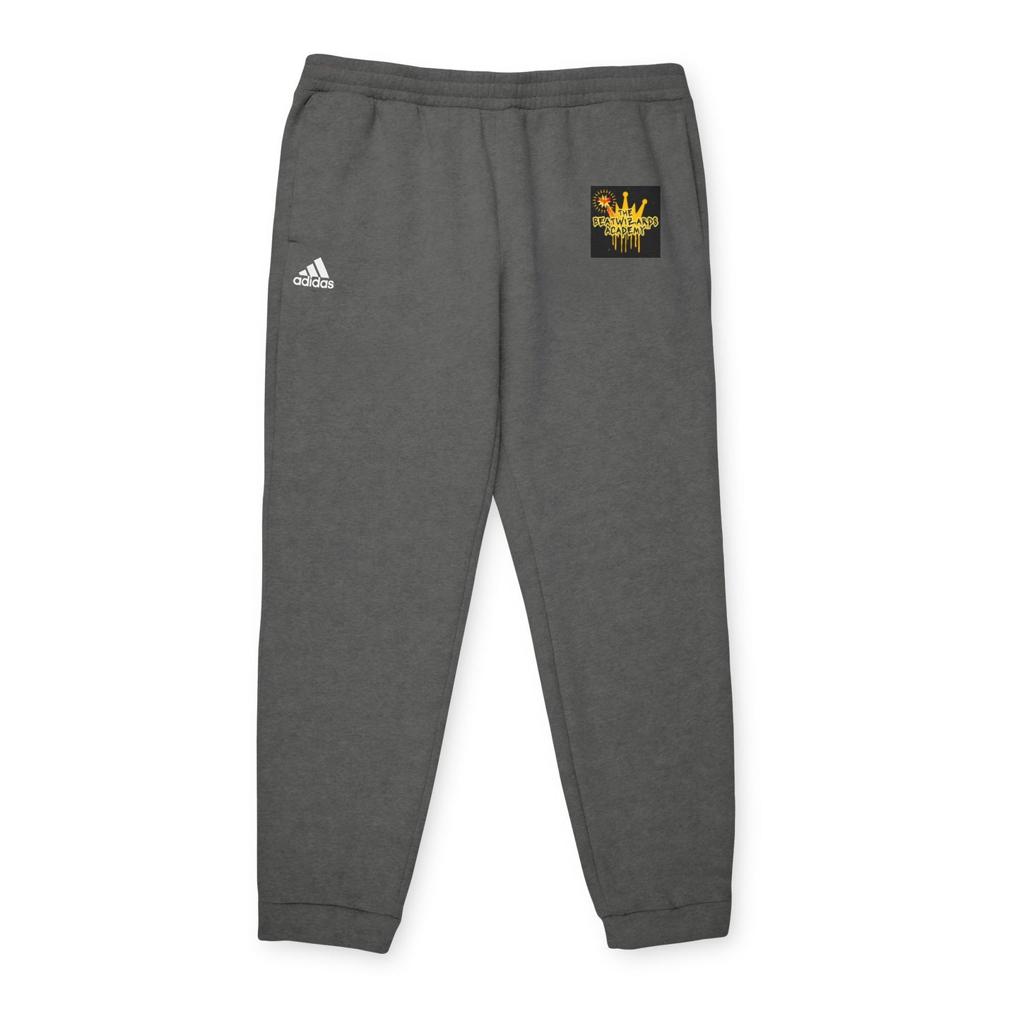 Cozy Adidas Unisex Fleece Joggers with Stylish Graphic Design