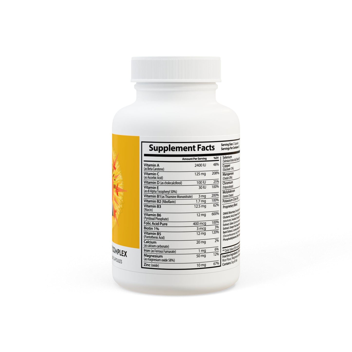 Mama Wali’s Brain Support+ Complex Supplement (60 Capsules)