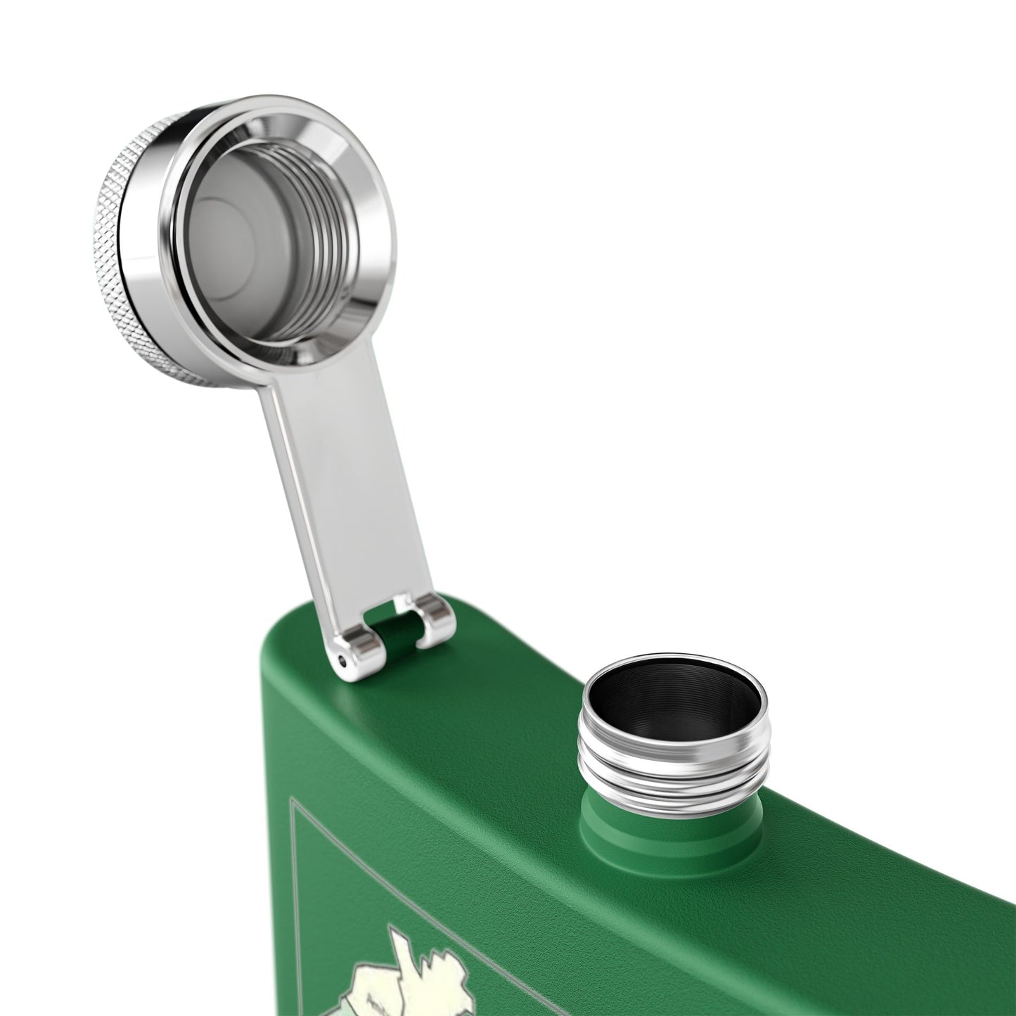 Custom New Haven Neighborhoods Stainless Steel Flask - 6oz