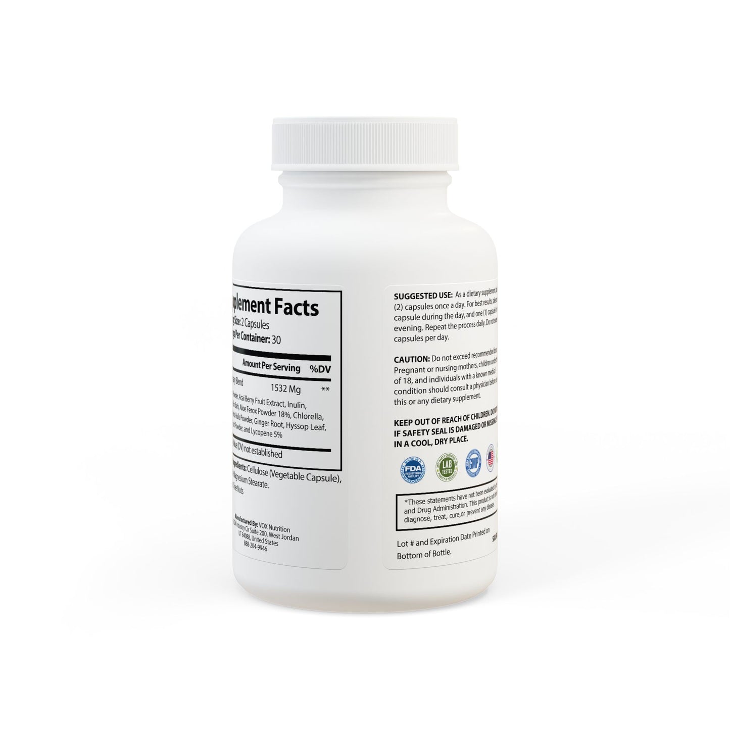 Mama Wali’s Acai Berry Complex Supplement (60 Capsules)