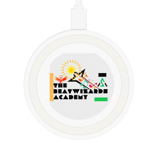 BeatWizards Academy Wireless Charging Pad – Stylish & Functional Tech Accessory