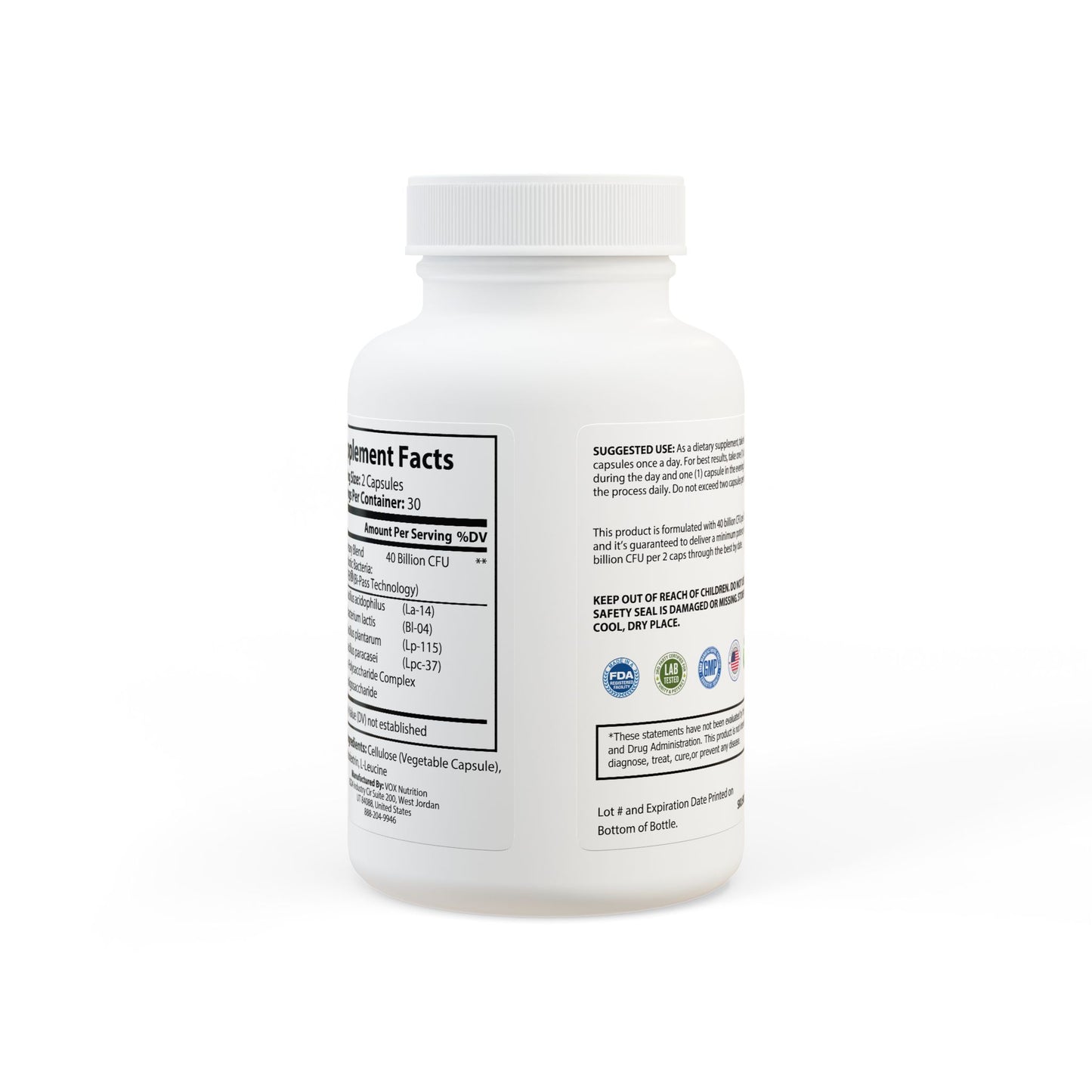 Mama Wali's Probiotics Supplement (60 Capsules)