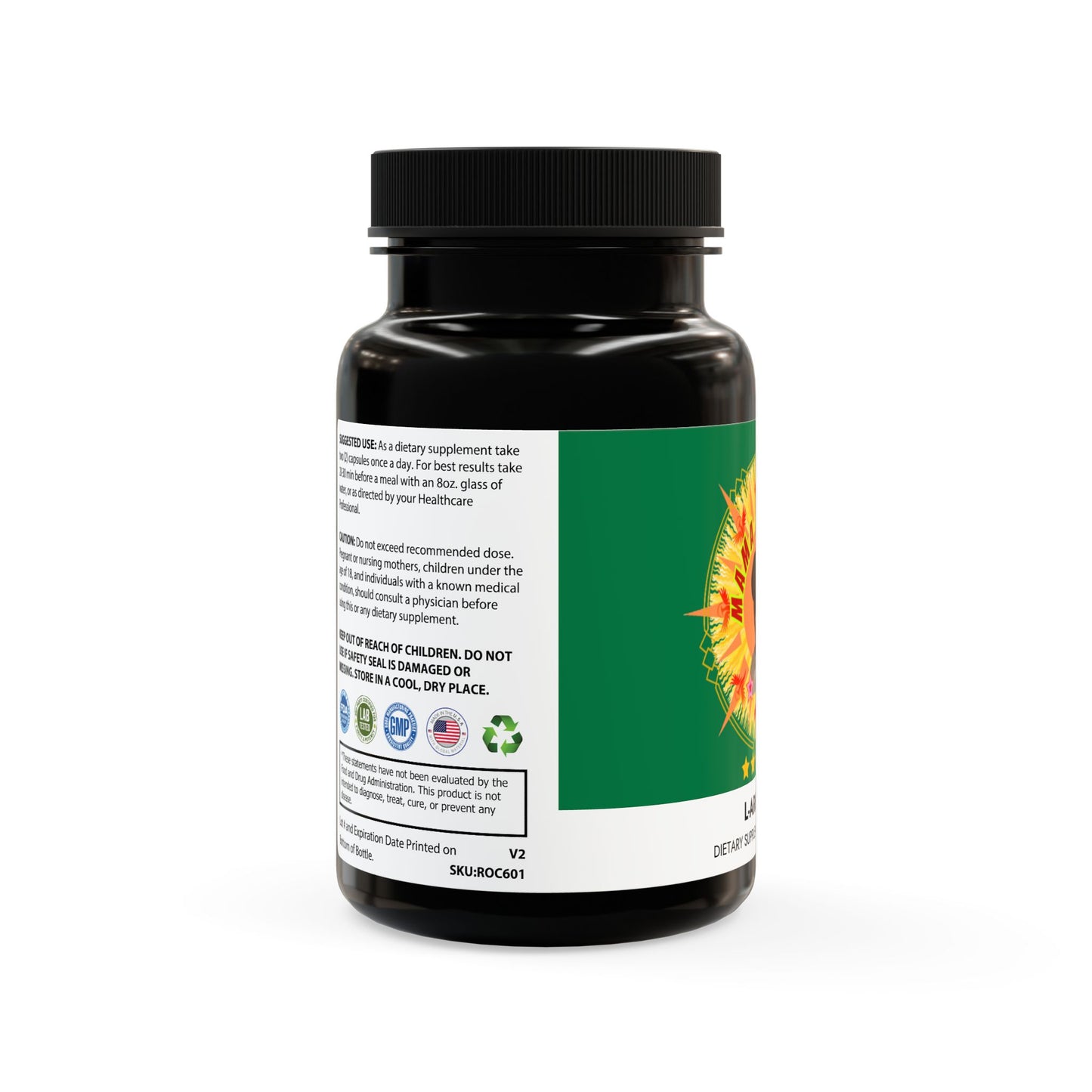 Mama Wali’s L-Arginine Supplement (60 Capsules)