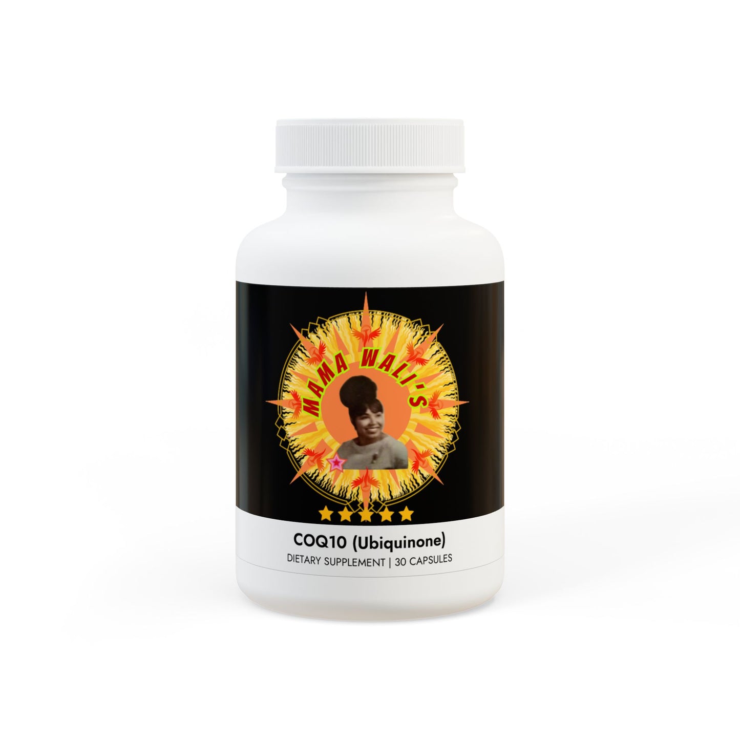 Mama Wali’s CoQ10 (Ubiquinone) Supplement (30 Capsules)