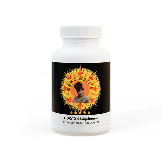Mama Wali’s CoQ10 (Ubiquinone) Supplement (30 Capsules)