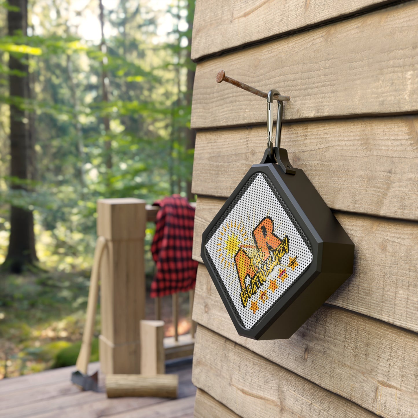 Blackwater Outdoor Bluetooth Speaker - Portable Wireless Rave Speaker with Vibrant Artwork
