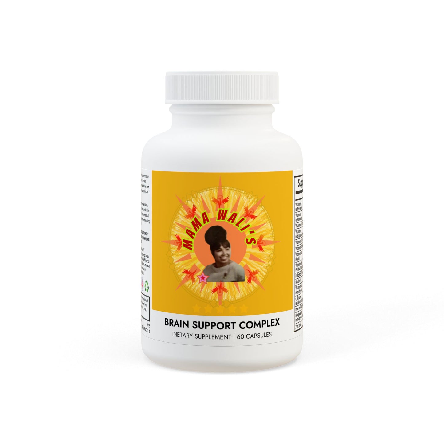 Mama Wali’s Brain Support+ Complex Supplement (60 Capsules)