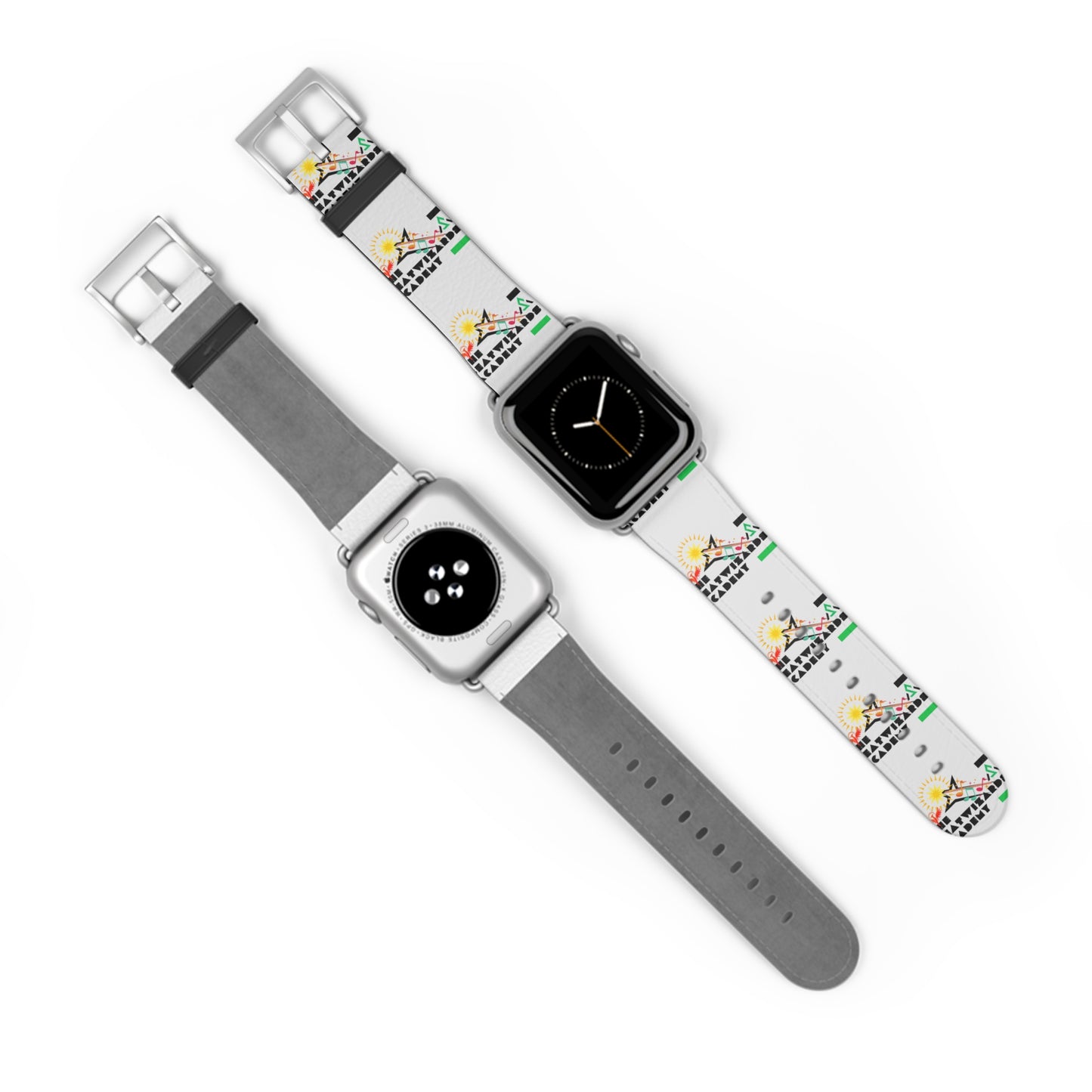 Adventure-Themed Watch Band with Sunshine Design - Perfect for Travel and Outdoor Enthusiasts