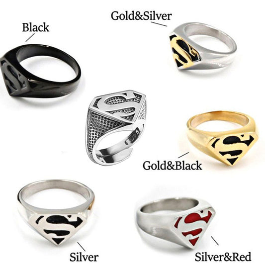 BeatWizards Academy Superman Men's Ring