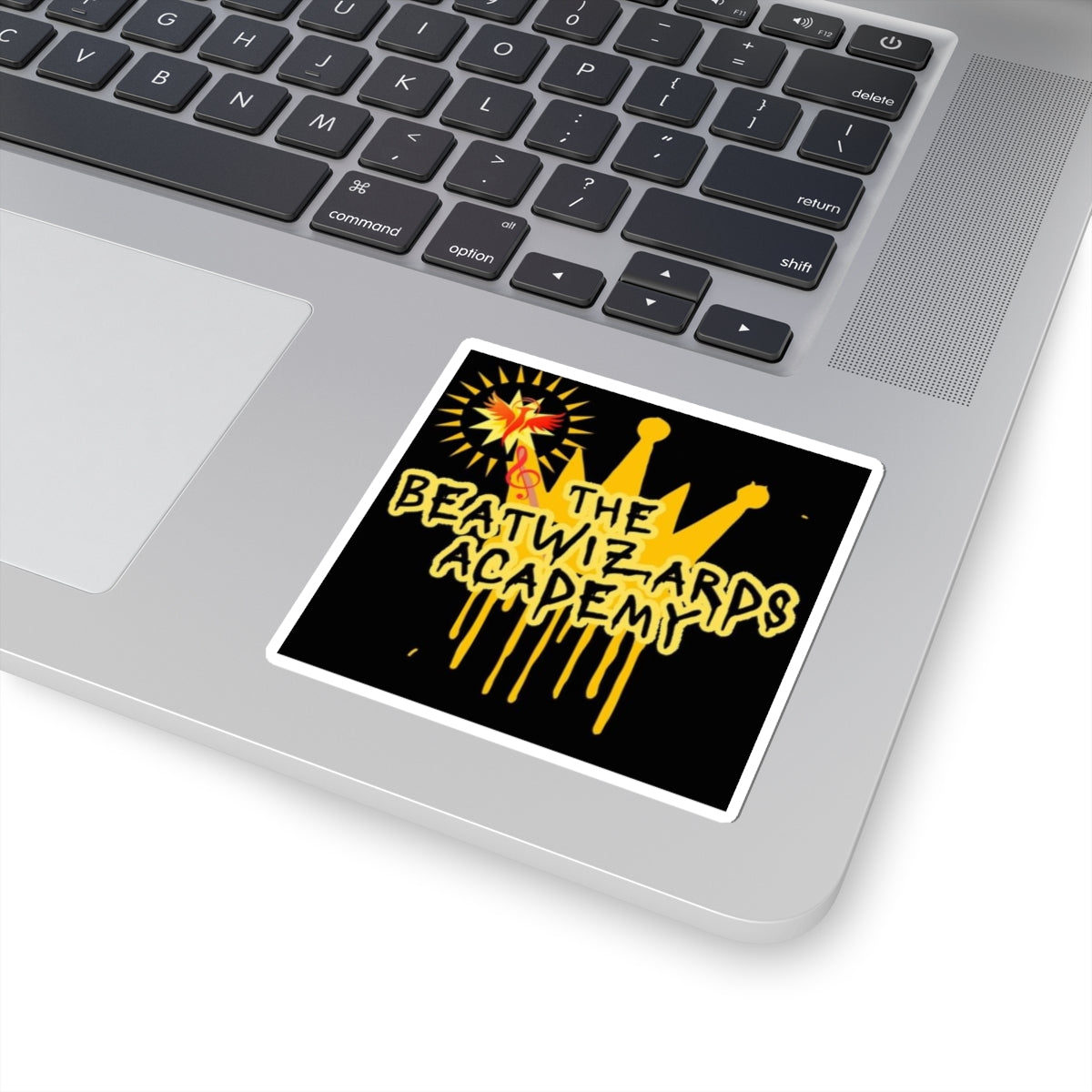 The BeatWizards Academy Kiss-Cut Stickers - Music & Creativity Vibes, Perfect for Artists and Students