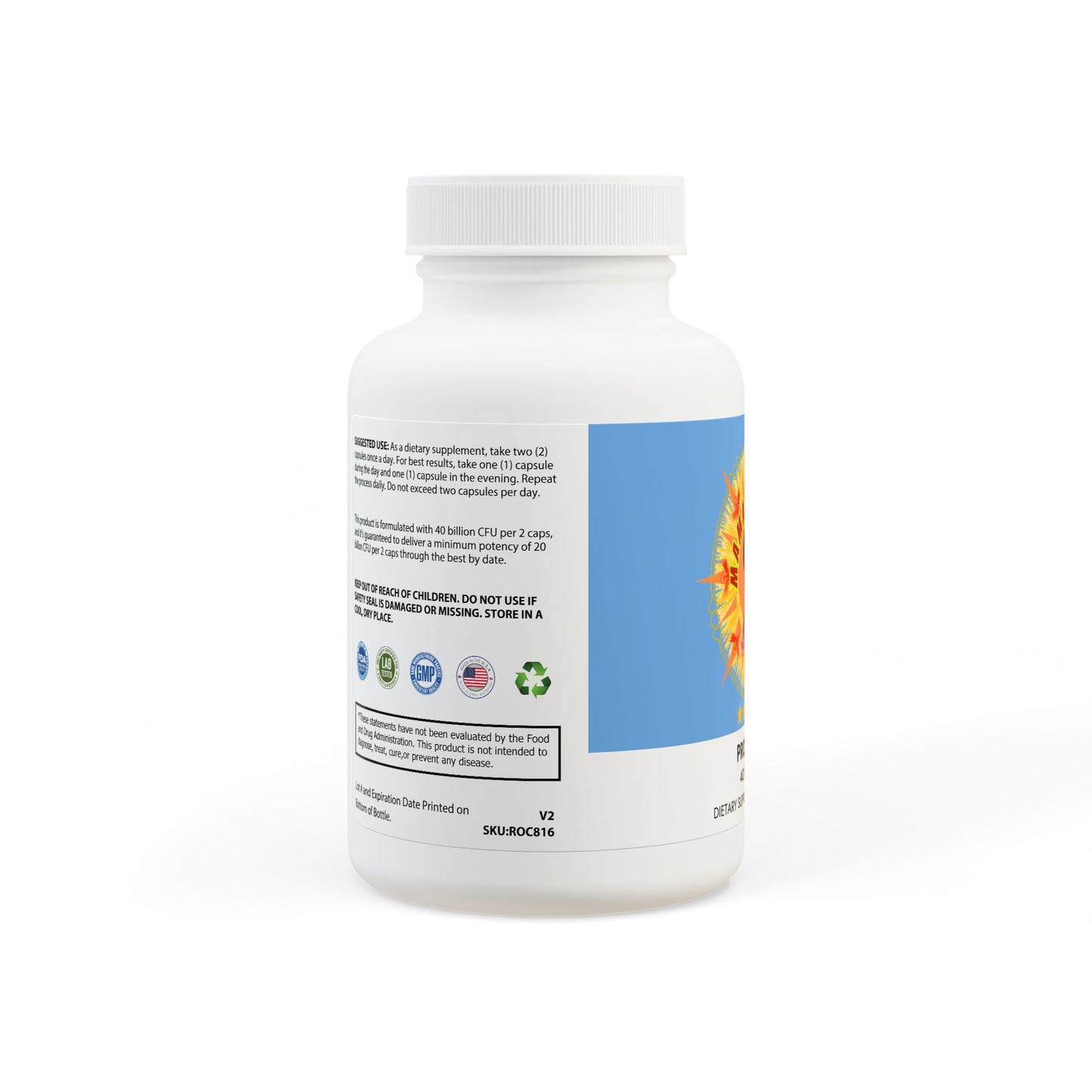 Mama Wali's Probiotics Supplement (60 Capsules)