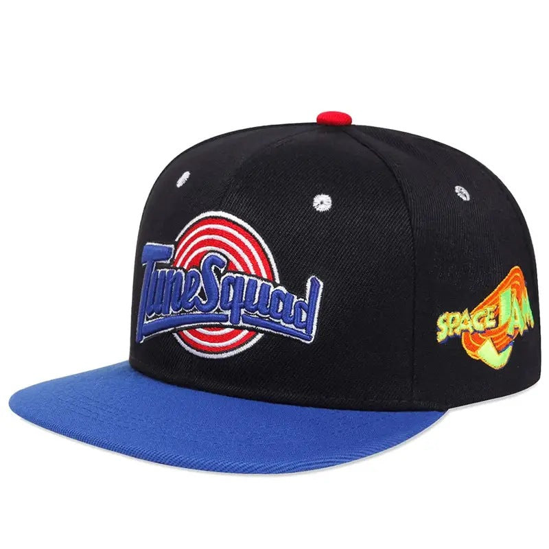 BeatWizards flat brimmed hat rabbit embroidery street dance baseball cap sports basketball sun hat