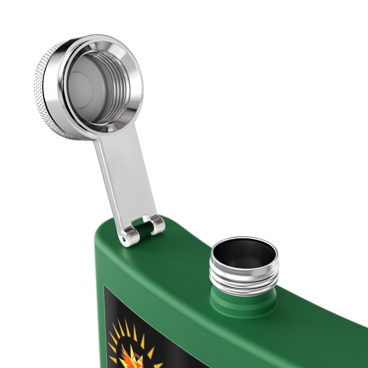 Custom Stainless Steel Flask - The Beatwizards Academy - Perfect for Events and Parties