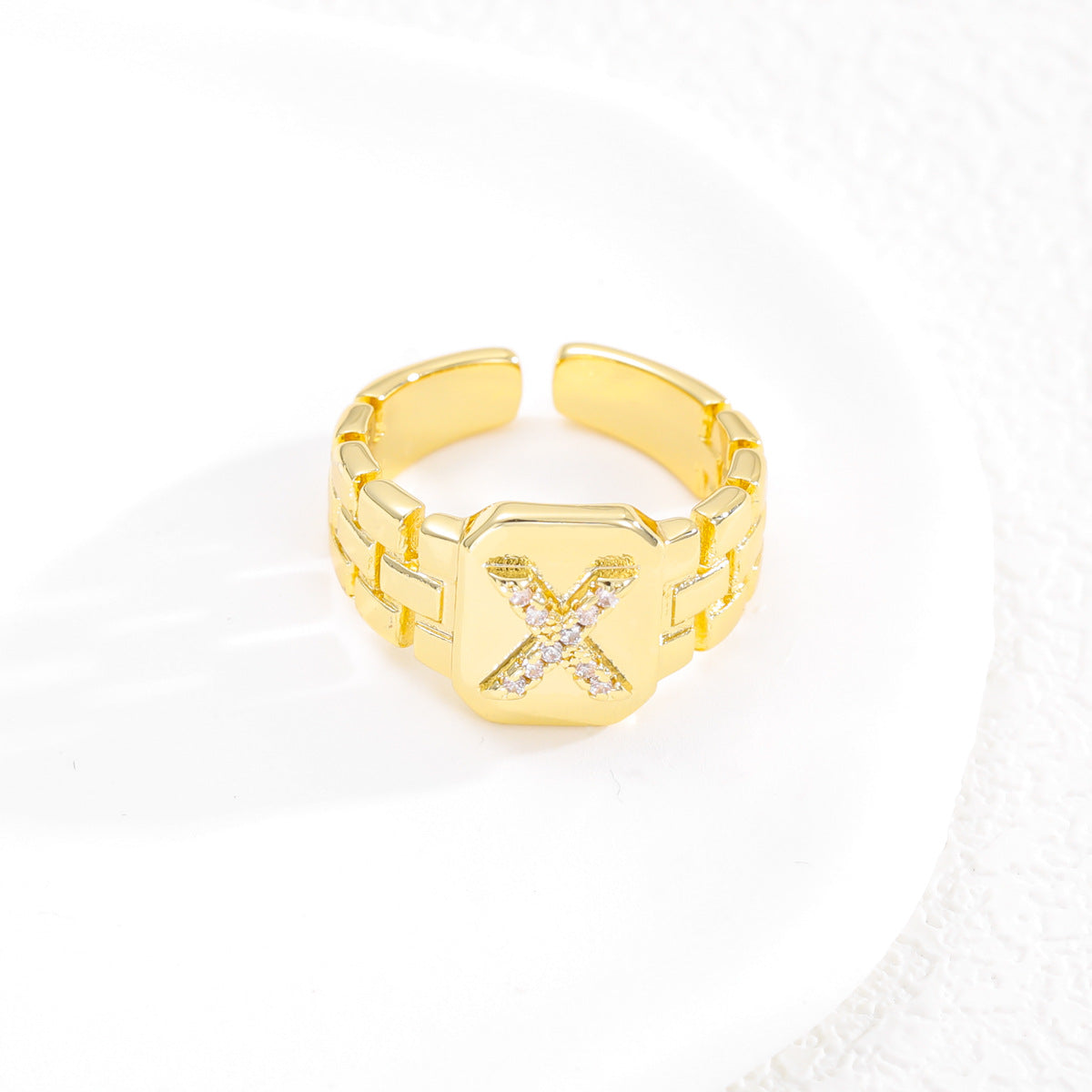 BeatWizards Letter Ring  PirateGang 4Gseries with strap design