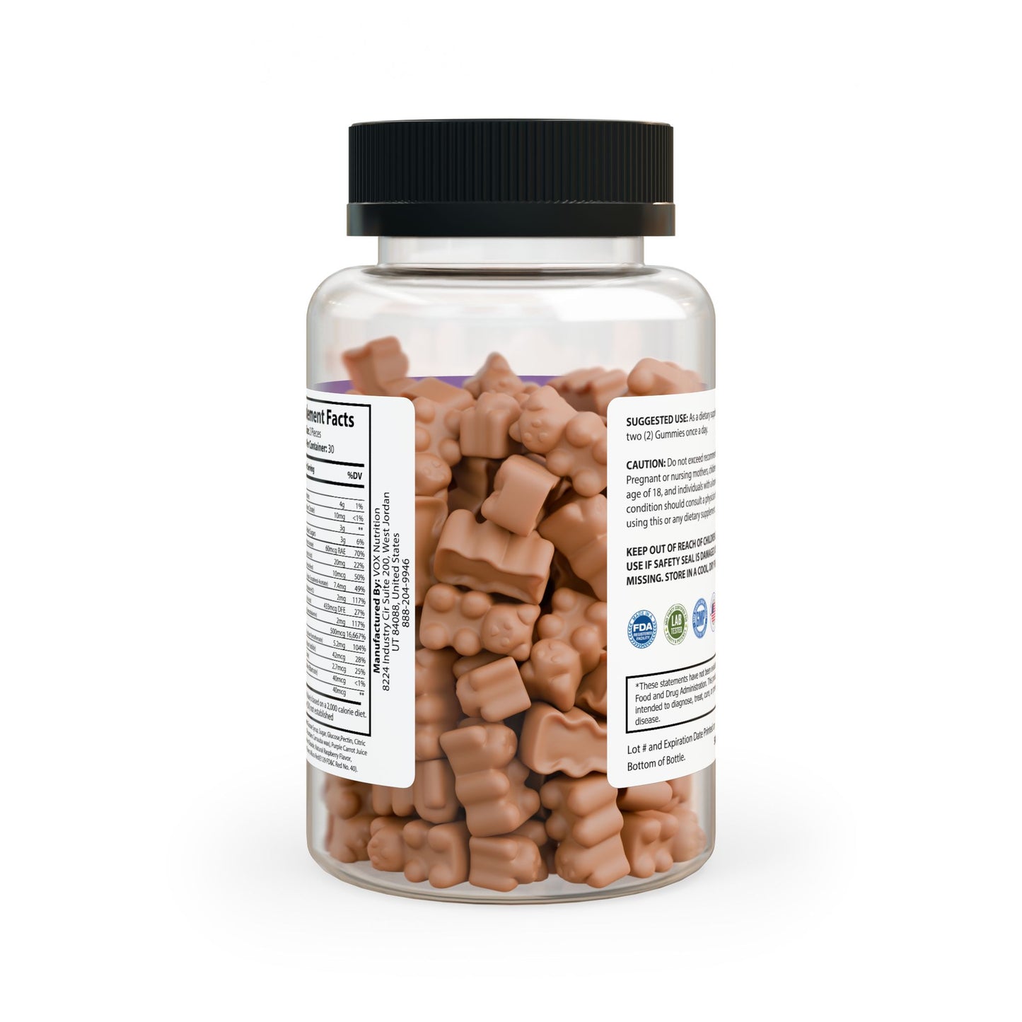 Mama Wali’s Hair Vitamin Gummies (60 Gummies)