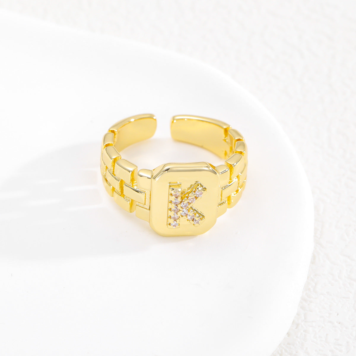 BeatWizards Letter Ring  PirateGang 4Gseries with strap design