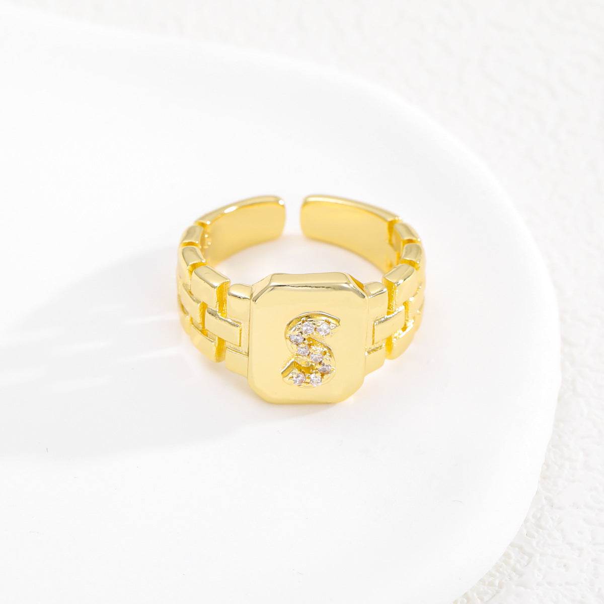 BeatWizards Letter Ring  PirateGang 4Gseries with strap design