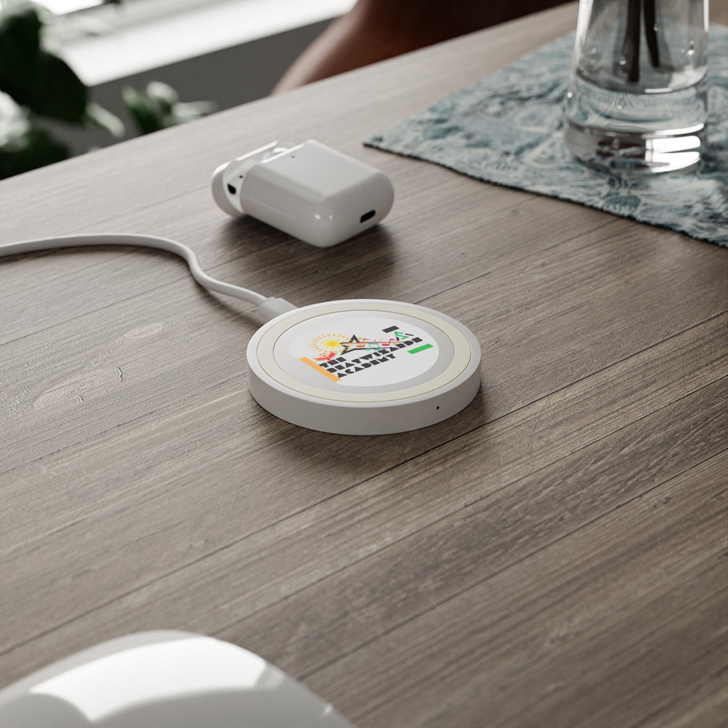BeatWizards Academy Wireless Charging Pad – Stylish & Functional Tech Accessory