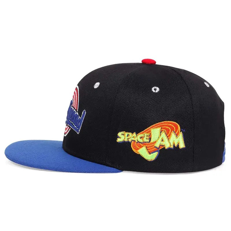 BeatWizards flat brimmed hat rabbit embroidery street dance baseball cap sports basketball sun hat