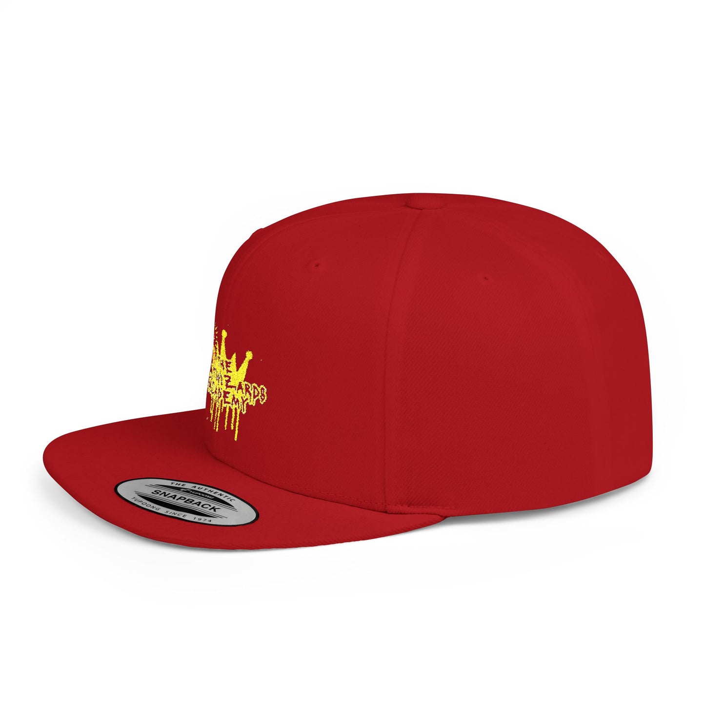 Creative Crown Flat Bill Snapback Hat for Trendsetters