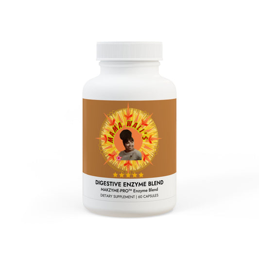 Mama Wali’s Digestive Enzyme Blend Supplement (60 Capsules)
