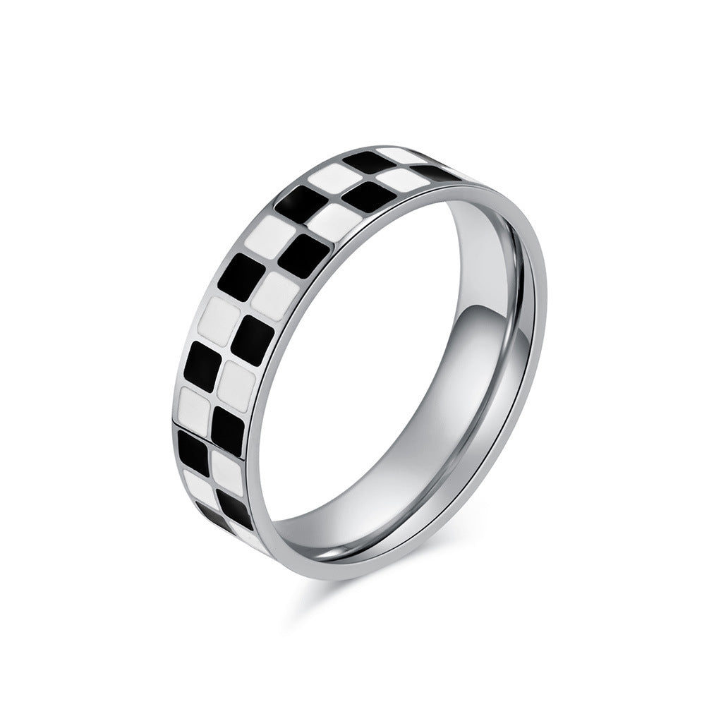 BeatWizards Life Is A Game Of Chess checkered titanium steel
